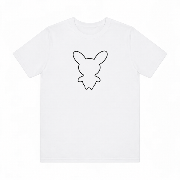 White Emblem Tee